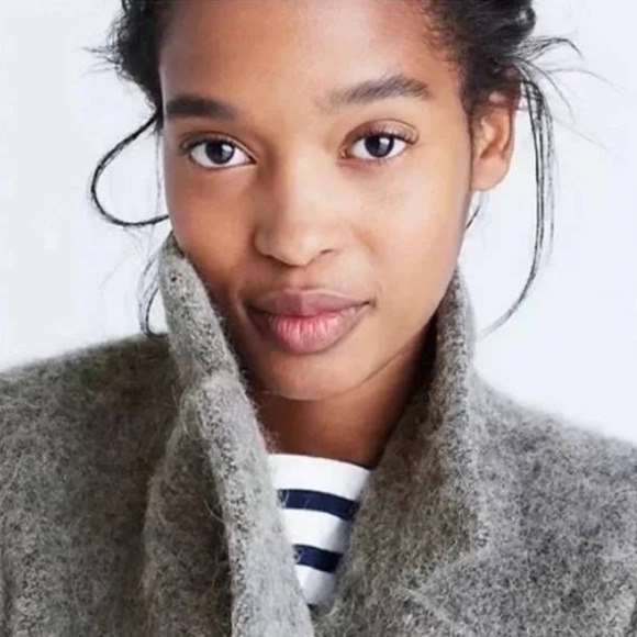 Sezane x Madewell Octave Wool Blend Longline Double Breasted Blazer Coat Small - Picture 11 of 17